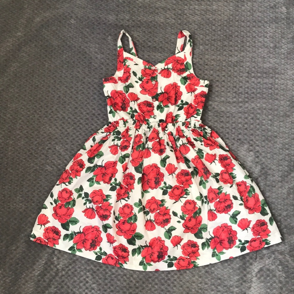 Girls Disney rose dress